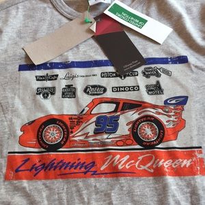 Kids lightning McQueen t-shirt